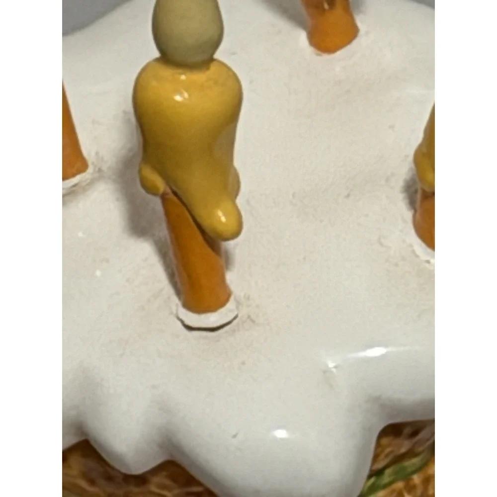 Vandor Dr Seuss 100th  Seussentennial Cat In Hat Cookie Jar‎ Birthday Cake Flaws